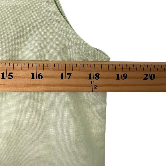 Vintage Ralph Lauren Sport Womens Sleeveless Button Up Green L Cotton Collared - Picture 5 of 6